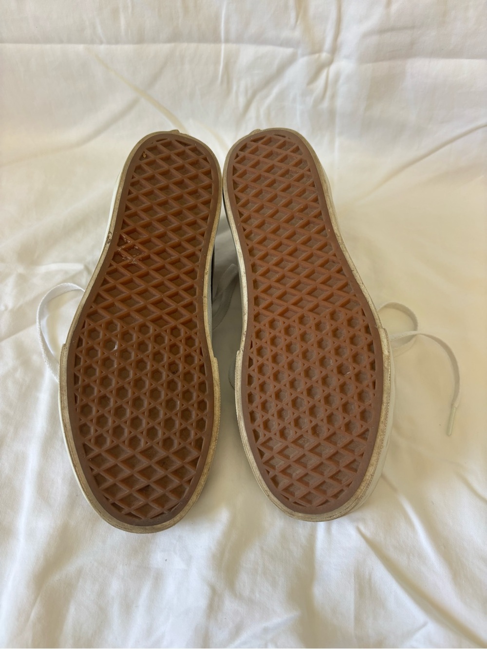 Vans Black and White Old Skool Classic Lace-Up Sneakers - Picture 5 of 7